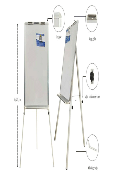 Bảng FlipChart 3 chân viết bút lông
